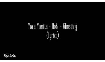 Hobi - Ghosting id Lyrics [Yura Yunita]